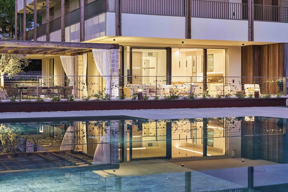 Konaklama yerinin ön cephesi