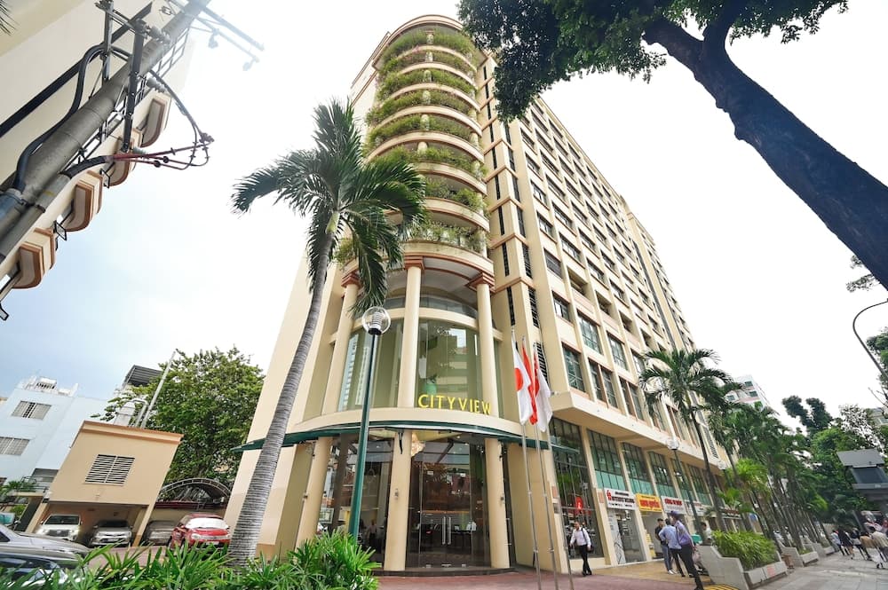 Konaklama yerinin ön cephesi