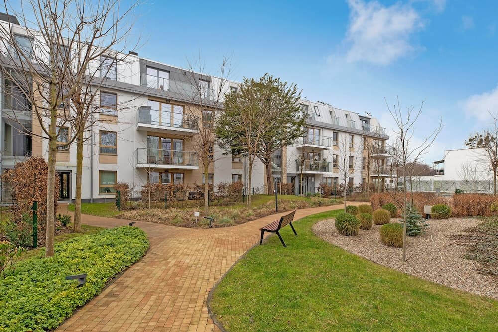 Konaklama yerinin ön cephesi