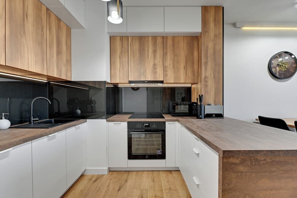 Özel küçük mutfak