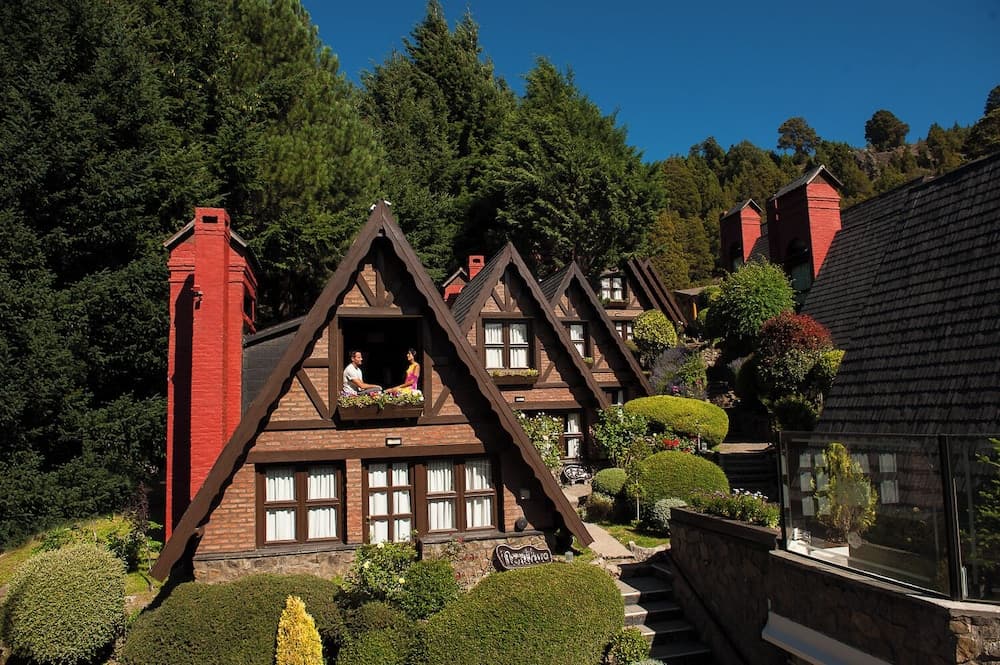 Konaklama yerinin ön cephesi