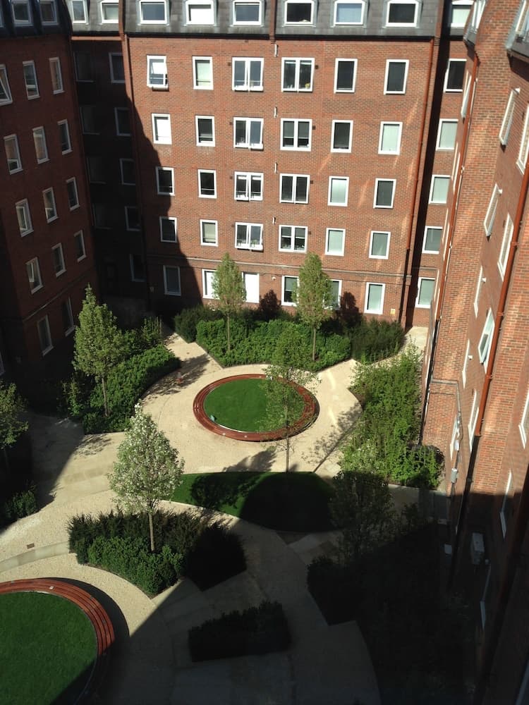 Konaklama yerinin ön cephesi