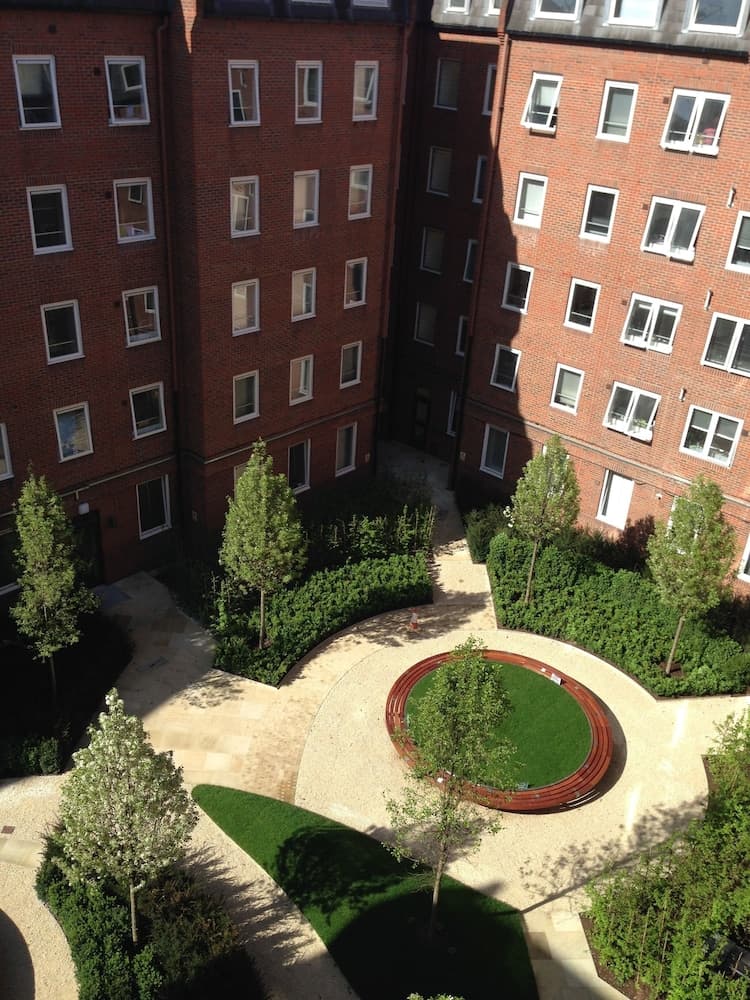 Konaklama yerinin ön cephesi