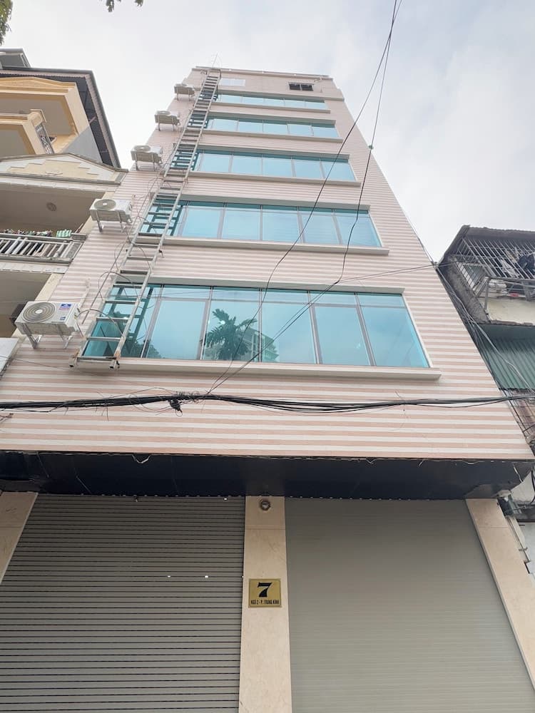 Konaklama yerinin ön cephesi