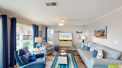 Beach Home With Private Pool & Beach Access- Sleeps 4