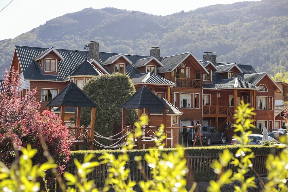 Konaklama yerinin ön cephesi