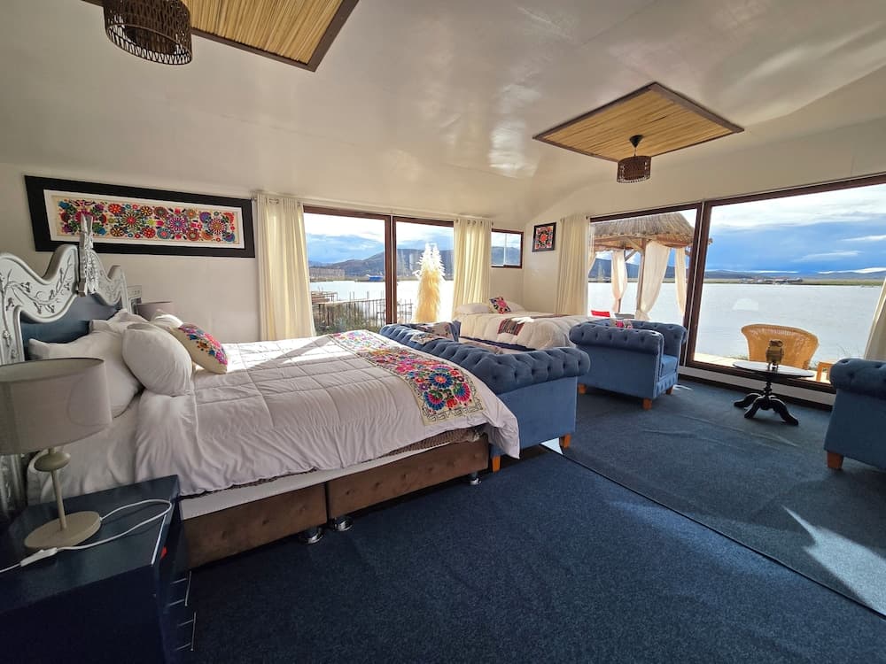 casitas del titicaca peru