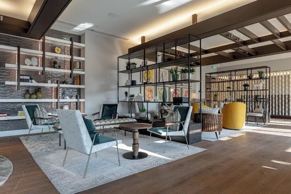 Konaklama yerinin ön cephesi