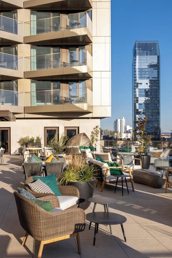 Konaklama yerinin ön cephesi