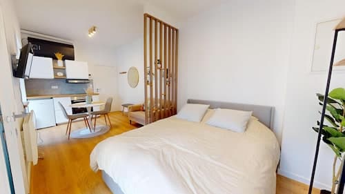 Studio cosy centre avec balcon
