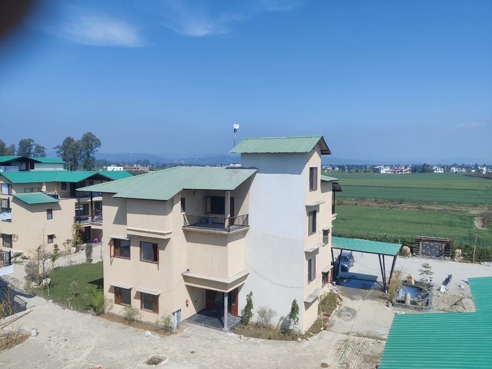 Konaklama yerinin ön cephesi