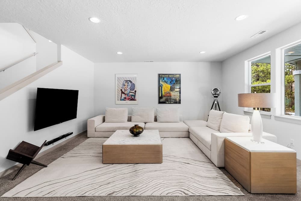 Moonlit Forest Retreat - Fireside Nights