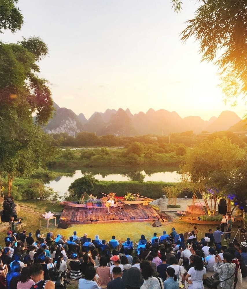 Açık hava banket alanı