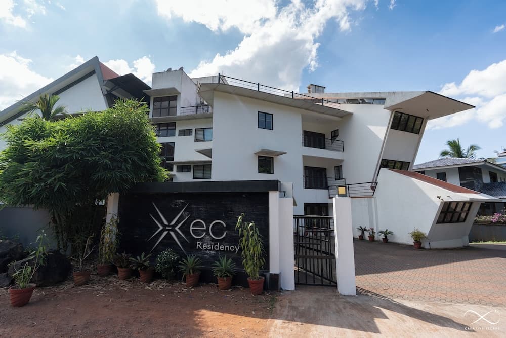 Konaklama yerinin ön cephesi