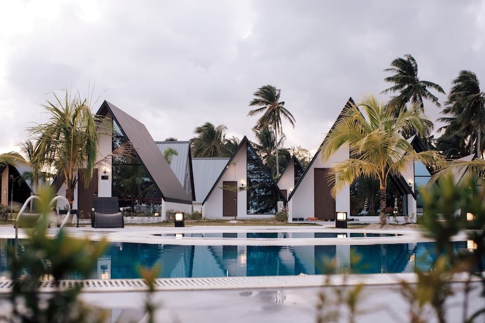 Konaklama yerinin ön cephesi