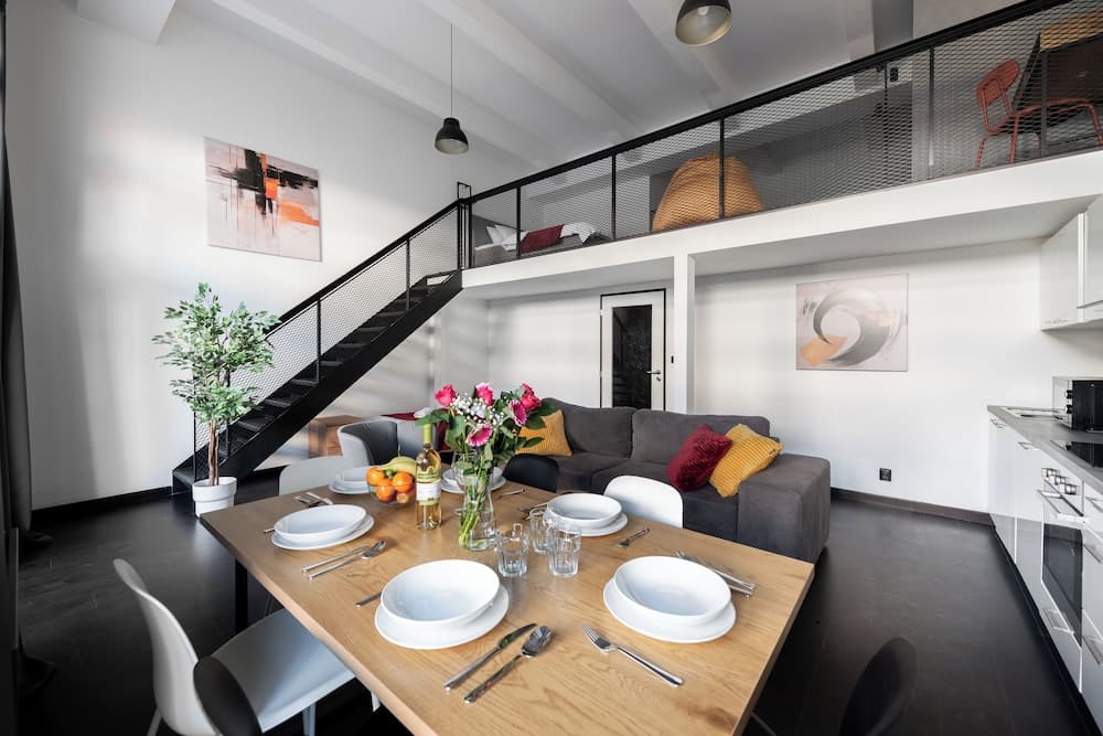 Duplex loft-apart with balcony