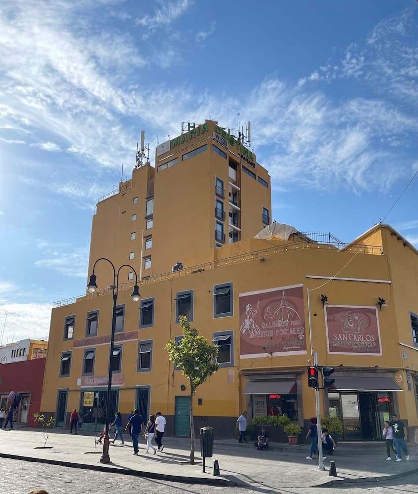 Konaklama yerinin ön cephesi