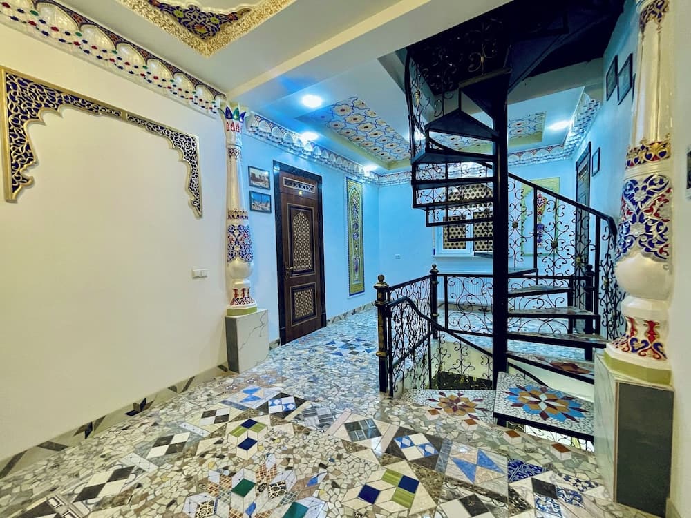 Konaklama yerinin ön cephesi