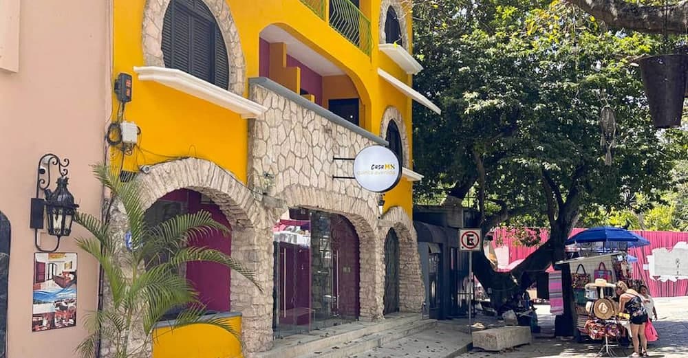 Konaklama yerinin ön cephesi