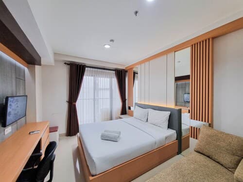 Comfy And Enjoyable Studio At Patraland Amarta Apartment