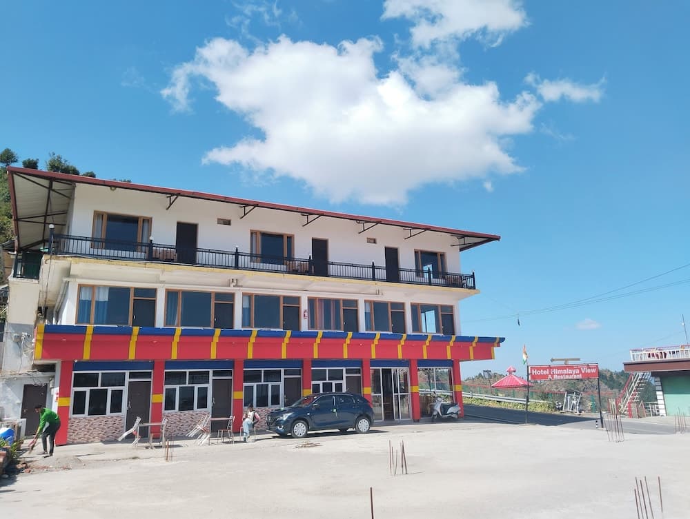 Konaklama yerinin ön cephesi