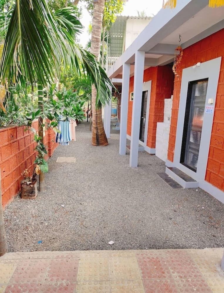 Konaklama yerinin ön cephesi