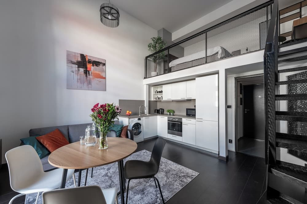 Comfortable apartments with balcony