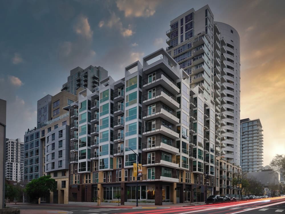 Konaklama yerinin ön cephesi