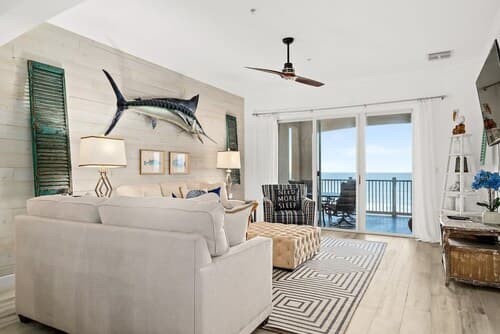 New Luxury Ocean Front 3 Bedroom 2 Bath Condo Sleeps 8 Cinnamon Beach Resort