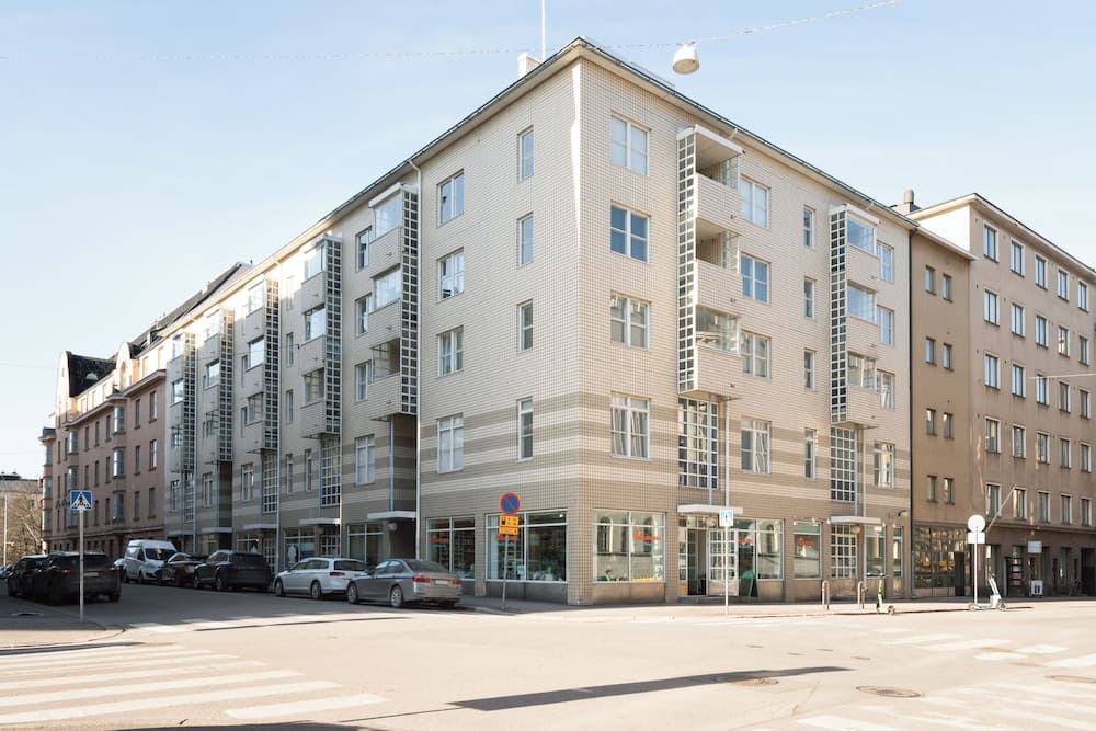 Konaklama yerinin ön cephesi