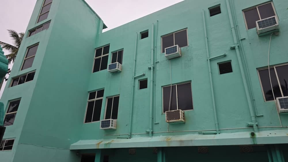 Konaklama yerinin ön cephesi