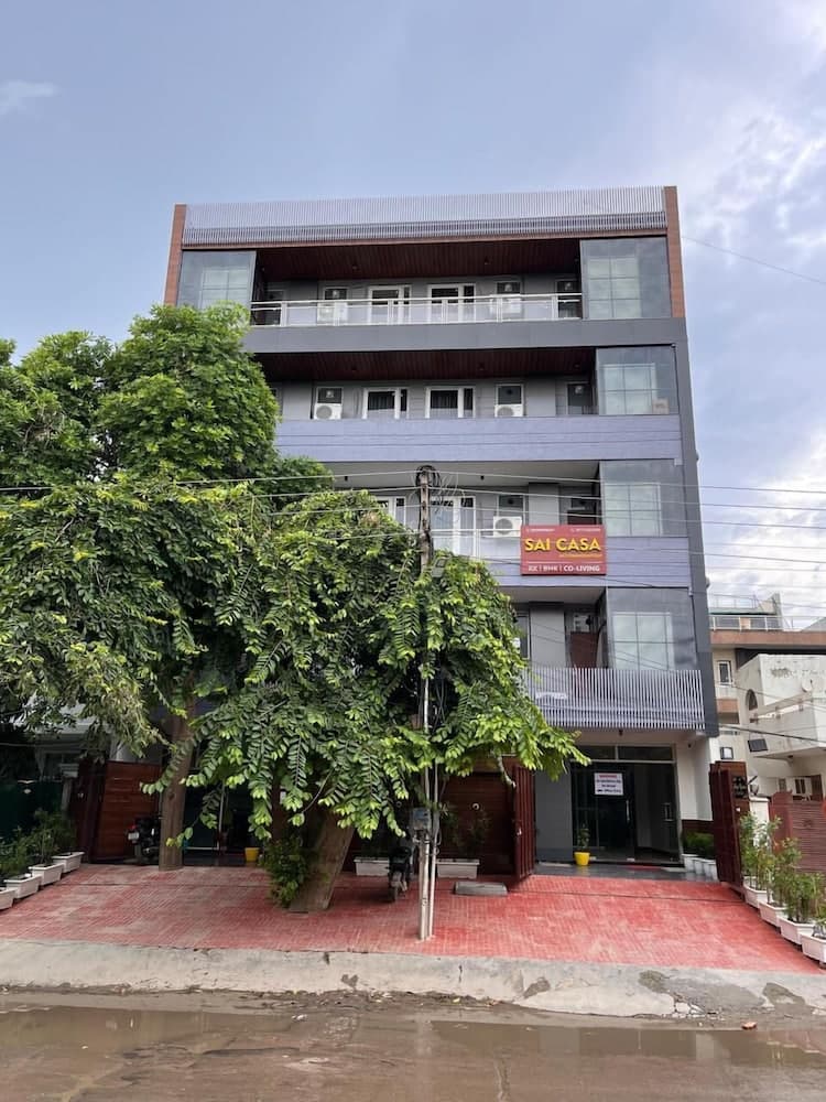 Konaklama yerinin ön cephesi