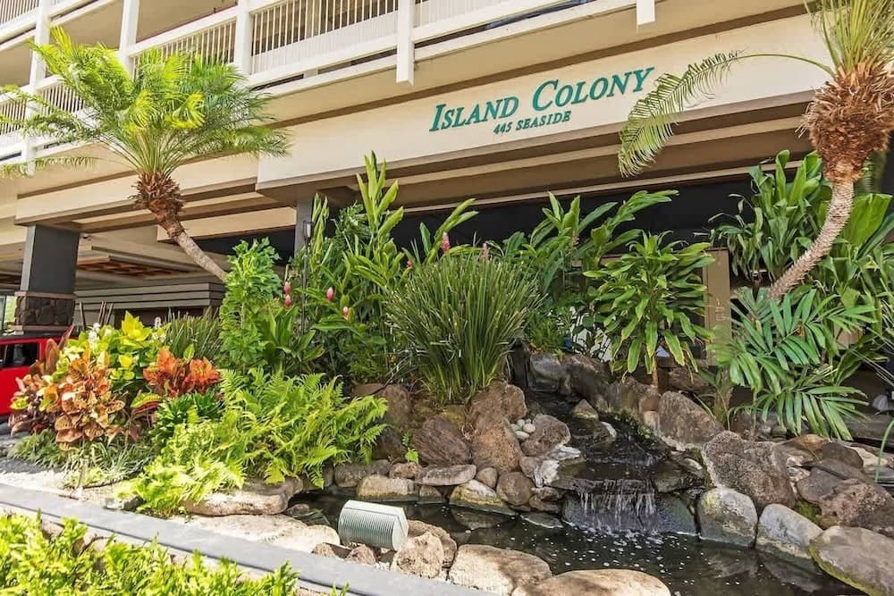 Konaklama yerinin ön cephesi