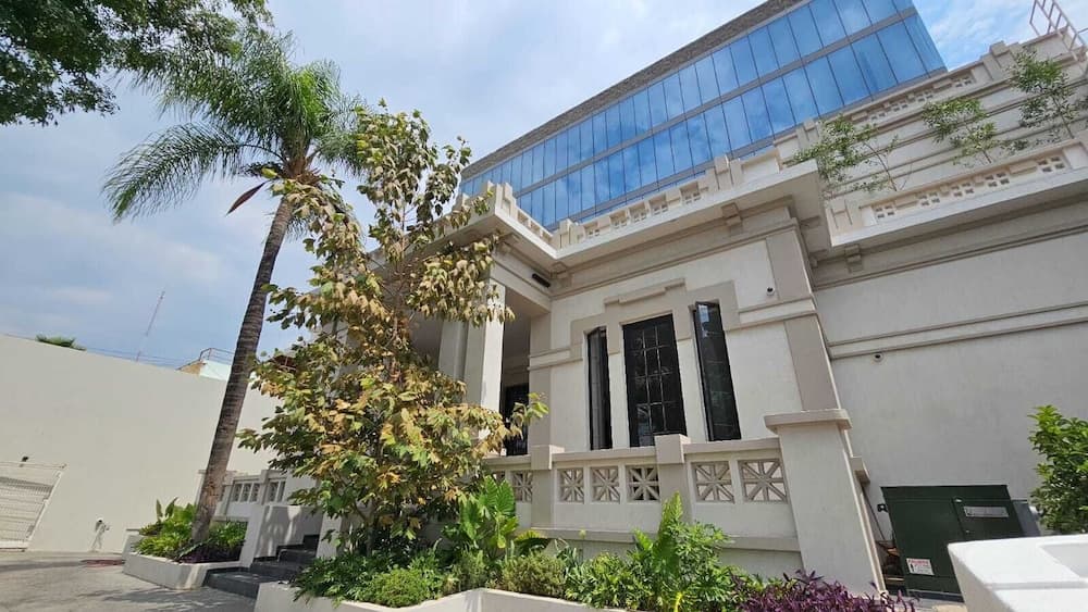 Konaklama yerinin ön cephesi