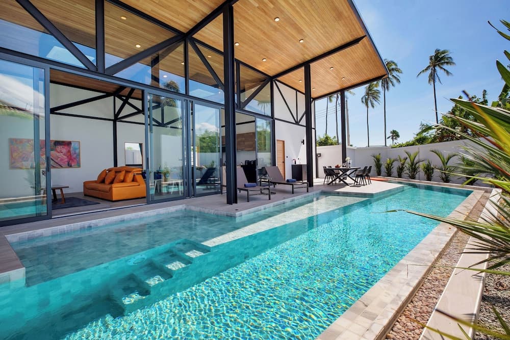 22m Oxygen Pool Villa Sunset Garden 9