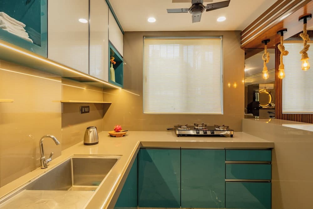 Özel küçük mutfak