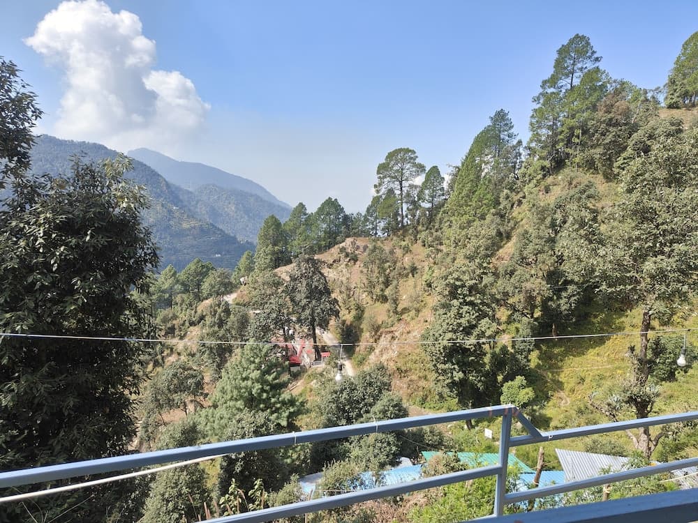 Konaklama yerinden manzara