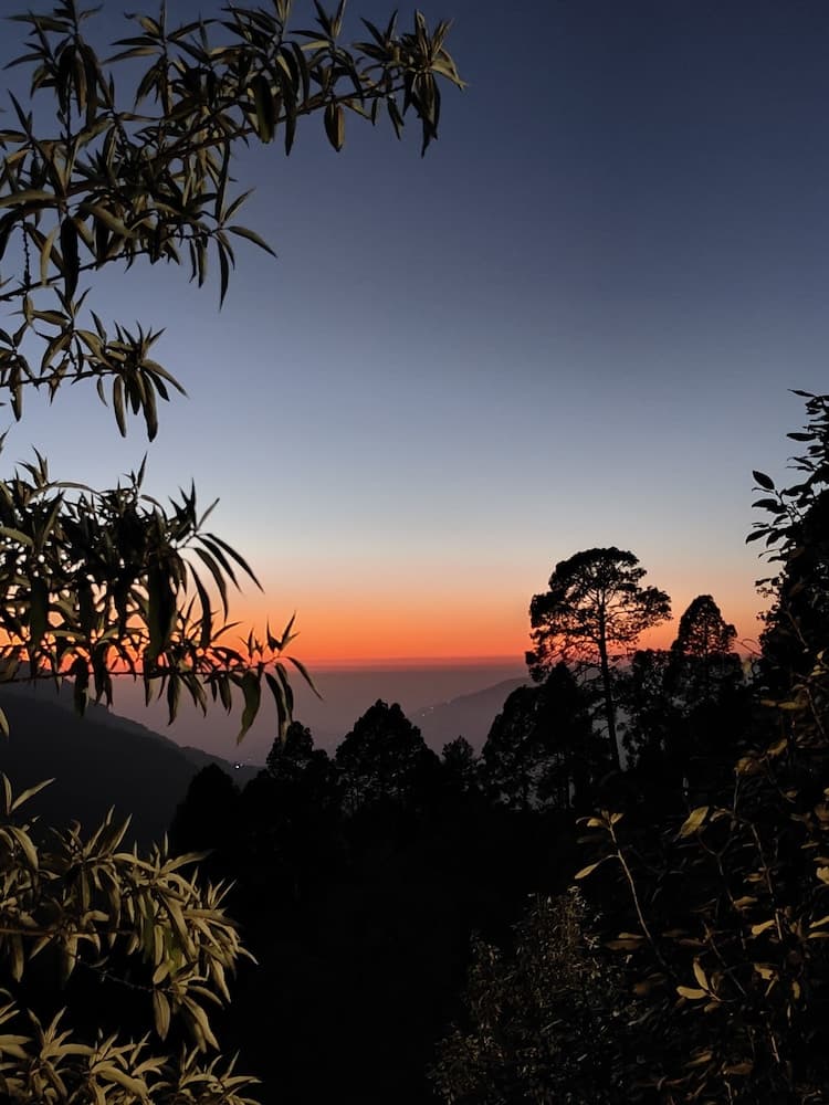 Konaklama yerinden manzara