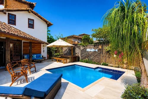 Bz34 Casa 150m da praia Piscina e Sauna