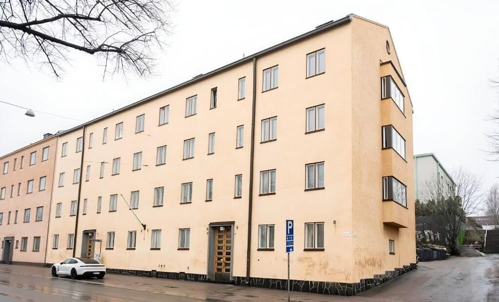 Konaklama yerinin ön cephesi