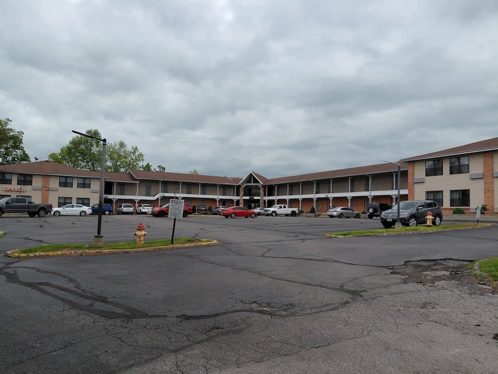 Konaklama yerinin ön cephesi