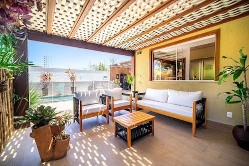 Bz85 Casa com Piscina 200m da praia