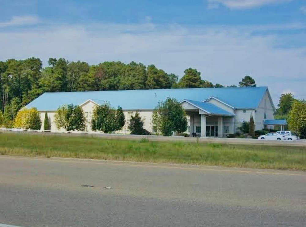 Konaklama yerinin ön cephesi