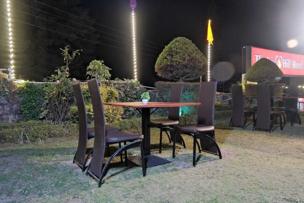 Açık havada yemek servisi