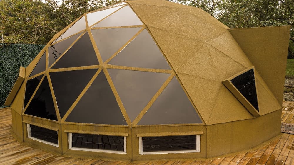 Konaklama yerinin ön cephesi