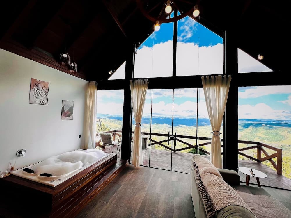 Chale Entre as Nuvens - Rancho Queimado