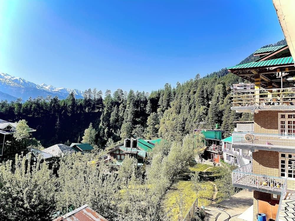 Konaklama yerinin ön cephesi