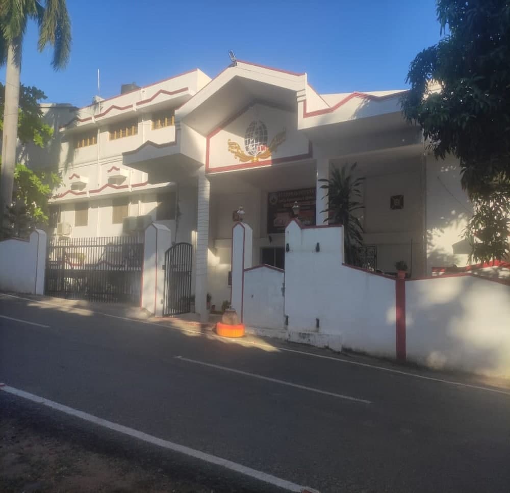 Konaklama yerinin ön cephesi