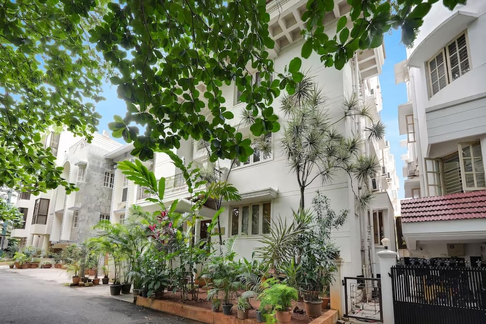 Konaklama yerinin ön cephesi