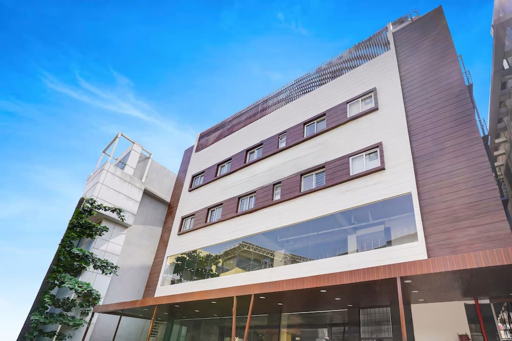 Konaklama yerinin ön cephesi